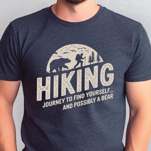 Hiking shirt; adventure camping nature lover shirt, mountain outdoor, husband birthday