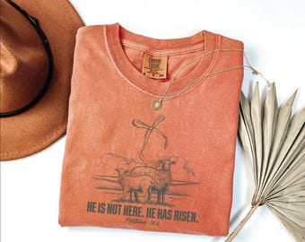 He has risen shirt; Jesus tee