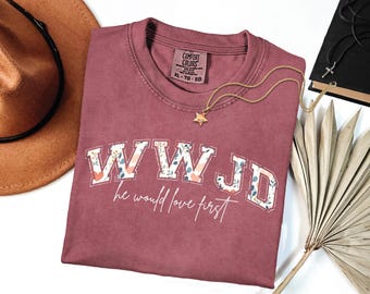 WWJD What Would Jesus Do, Christian Religious Gift for Her