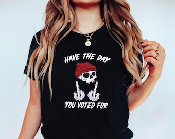Political Humor Shirt; Anti-trump tee