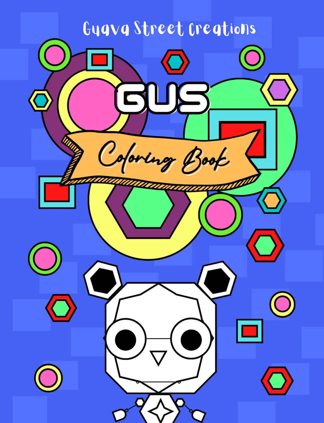 Gus Coloring Book-digital Version - Etsy