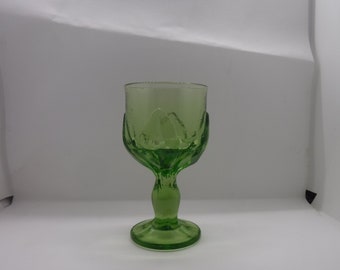 Franciscan China Cabaret Green Water Goblet