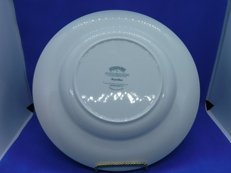 Johnson Bros. Acanthus Greek Style Dinner Plate Vintage 1999 Etsy