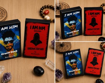 I Am Him Oracle Deck Bundle | Male Archetype, Shadow Work, Relationship Healing