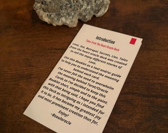 Tales From the Heart Oracle Deck Guidebook (PDF Version)