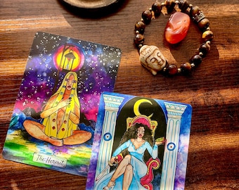 Beauty and the Soul Oracle Deck: Watercolor Feminine Energy Cards (31 Cards)