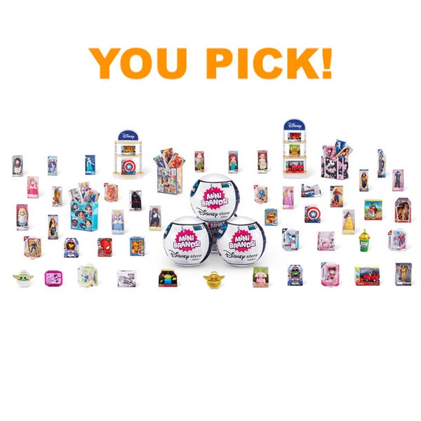 You Pick! Mini Brands Disney Store Edition Toy Story