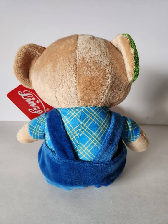 Linzy Plush Educational Teddy Bear With Buttons Red Blue New - Etsy Linzy Plush Educational Teddy Bear With Buttons Red Blue New - Etsy