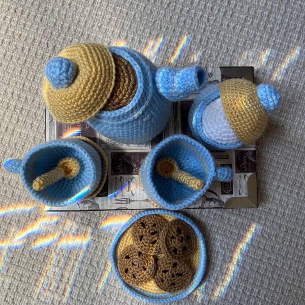Crochet Tea Set Etsy