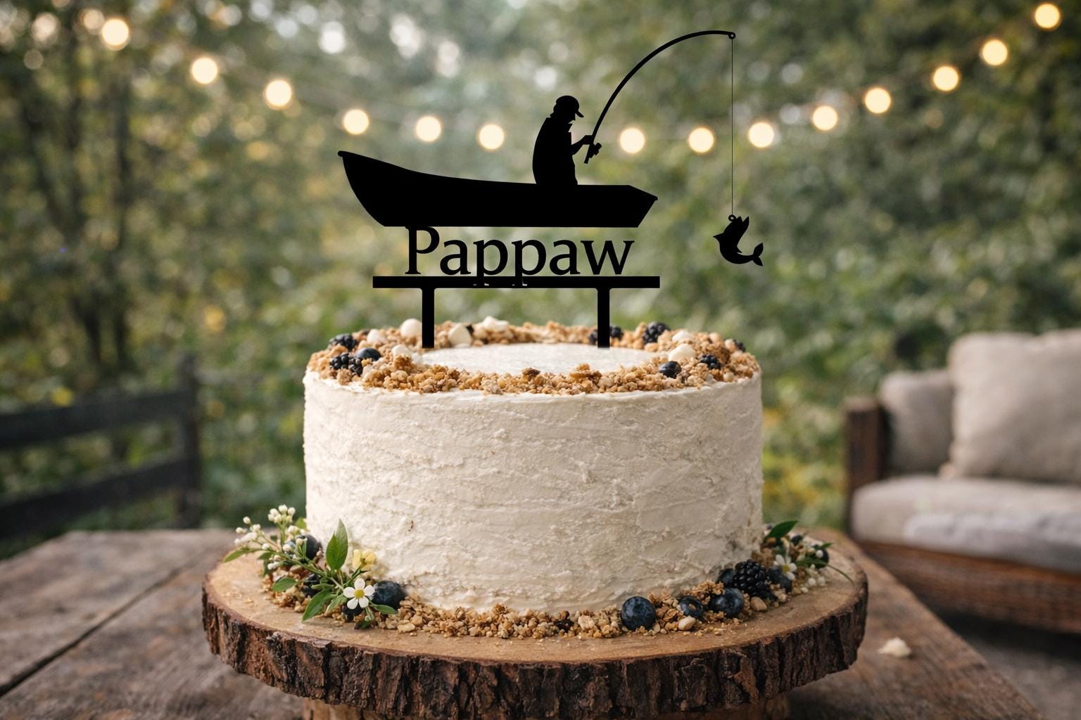 32 Topper Per Torta A Forma Di Pesce – Decorazioni Per Cupcake A Tema Pesca E Oceano - 2