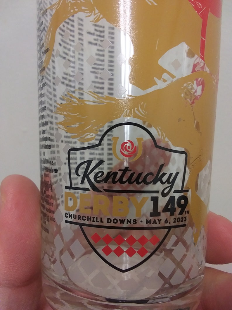 2023 Official KENTUCKY DERBY Mint Julep Glass, Churchill Downs, 149th