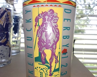 1997 Official KENTUCKY DERBY Mint Julep Glass, Churchill Downs