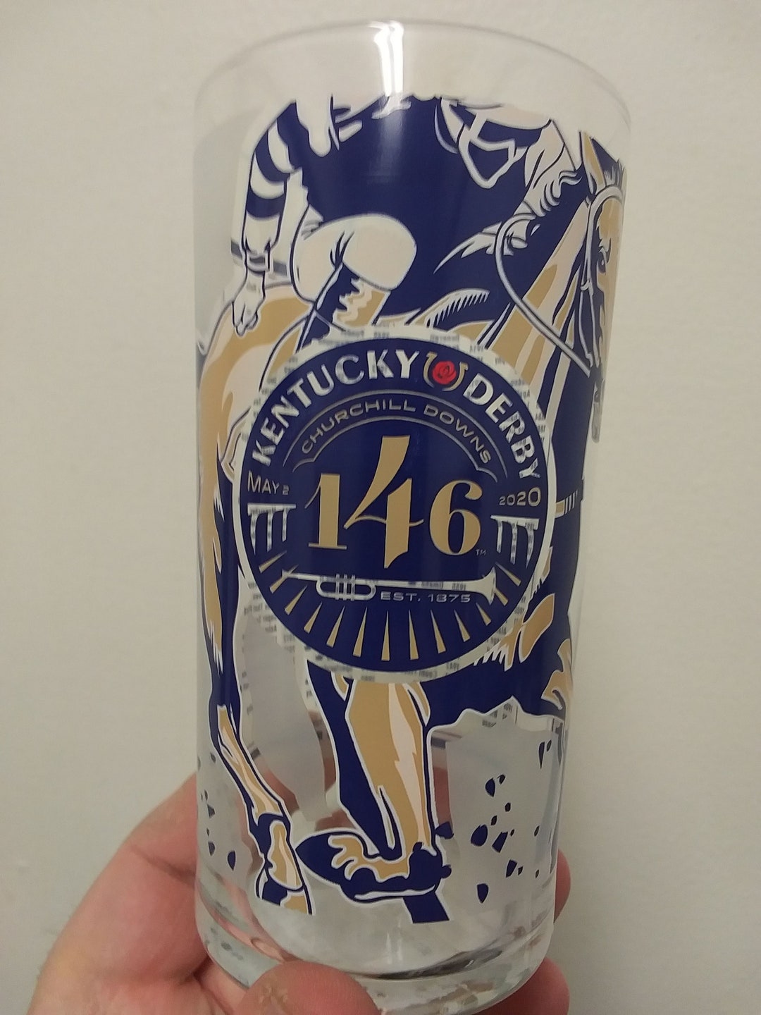 2020 Official KENTUCKY DERBY Mint Julep Glass, Churchill Downs Etsy