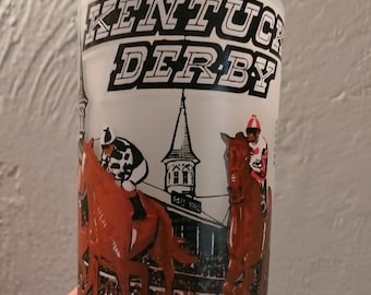 1980 Official KENTUCKY DERBY Mint Julep Glass, Churchill Downs