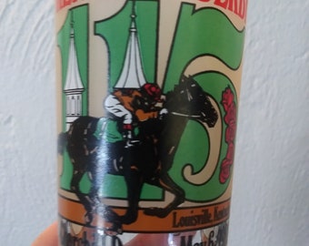 1989 Official KENTUCKY DERBY Mint Julep Glass, Churchill Downs