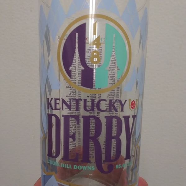 2022 Official KENTUCKY DERBY Mint Julep Glass, Churchill Downs