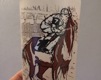 1963 Official KENTUCKY DERBY Mint Julep Glass, Churchill Downs