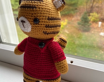 crochet tiger, tiger amigurumi