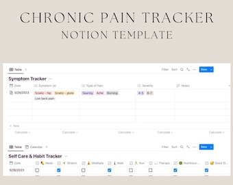 Chronischer Schmerz Tracker | Vorstellungsvorlage