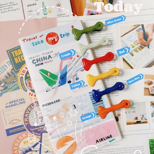 Metal Paper Clip, Notebook Clip, Colorful Binder Clips, Paper Holding, Office Accessory-P06