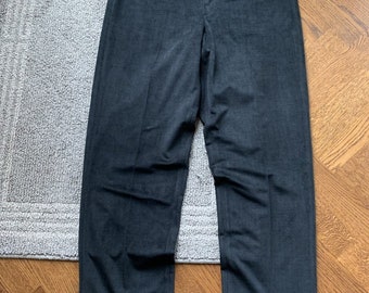 Vintage Velvet Trousers Velour Pants Corduroy Trouser Satin Dress Pants 34 Waist Vintage Holt Renfrew Department Store Sears Roebucks JC Pen