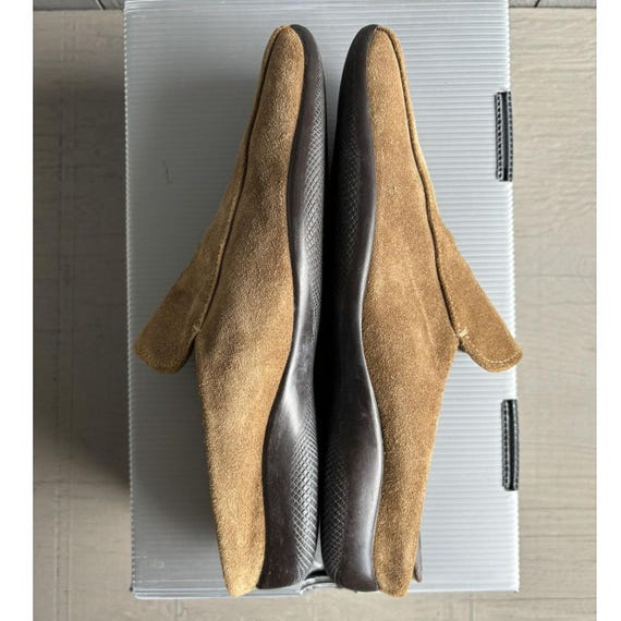 靴 Prada sports square toe suede shoes Prada sports square toe suede shoes PRADA SPORT Square toe suede shoes