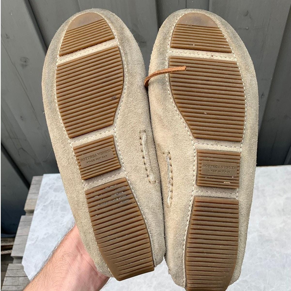 Vintage BOTTEGA VENETA Suede Driving Loafers Bottega Veneta Loafers | The RealReal main image 4
