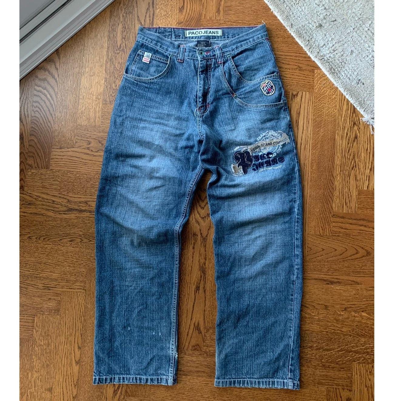 Vintage Paco Jeans 1990s Paco Jeans Faded Wash Long 90s Y2K 2000s
