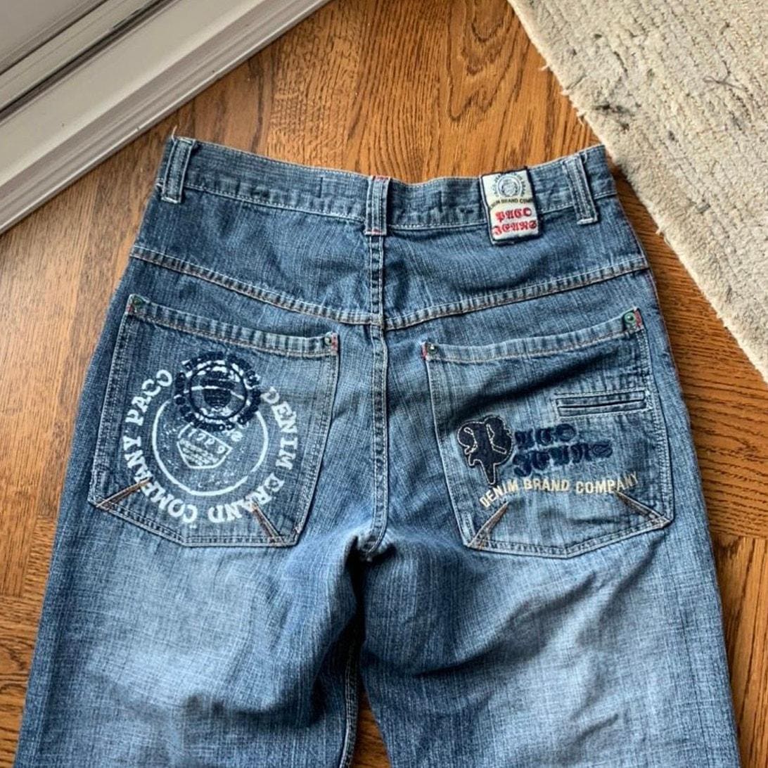 Vintage Paco Jeans 1990s Paco Jeans Faded Wash Long 90s Y2K 2000s