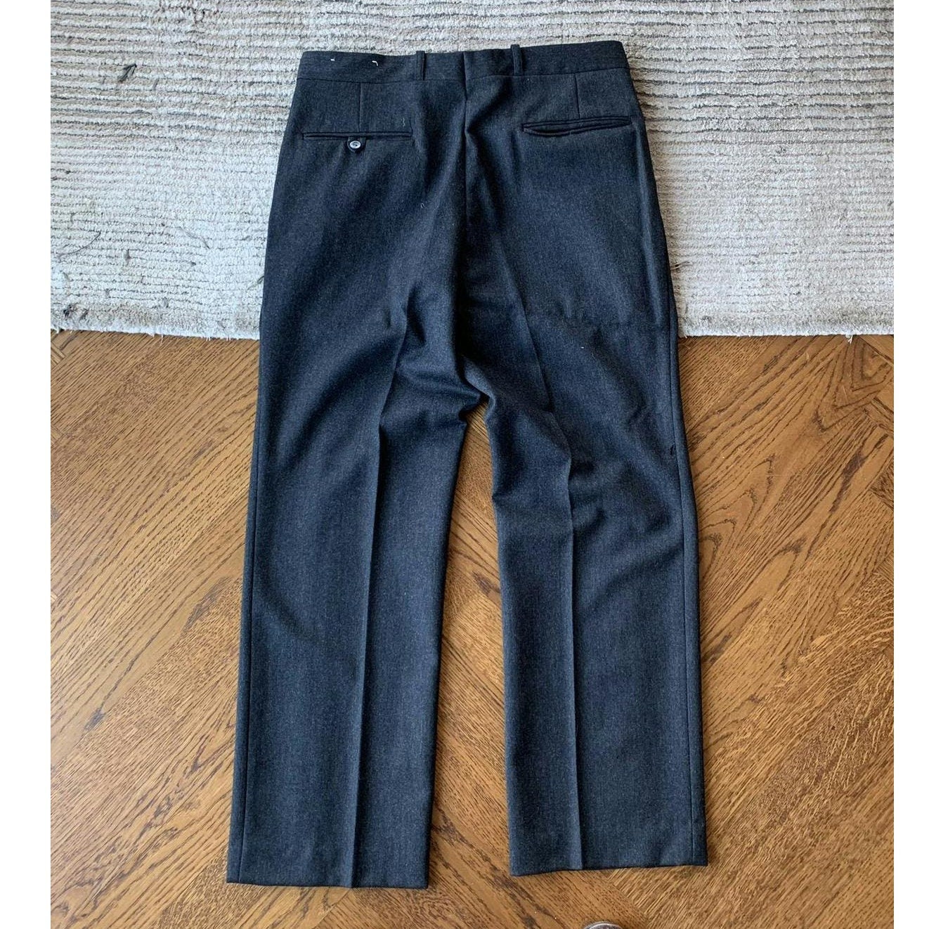 1980s Vintage Wool Pants Wide Leg Loose Trousers Virgin Wool WM H Leishman Made in Canada 90s 80s Wool Trousers Woolmark Pure Virgin Wool - Etsy 1980s Vintage Wool Pants Wide Leg Loose Trousers Virgin Wool WM H Leishman Made in Canada 90s 80s Wool Trousers Woolmark Pure Virgin Wool - Etsy