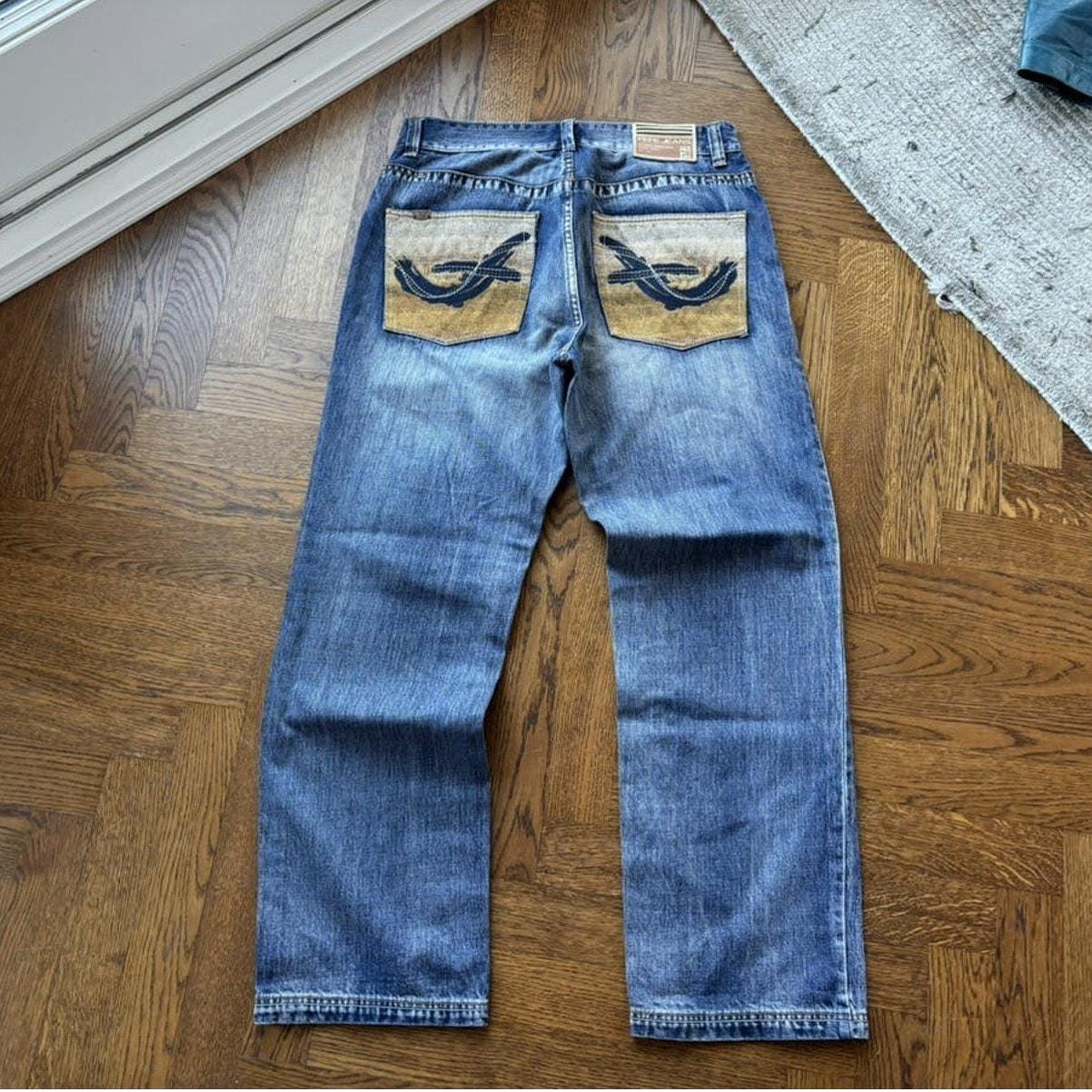 Vintage Pepe Jeans Vintage Patchwork Back Pocket Patch Vintage Vintage Pepe Jeans Vintage Patchwork Back Pocket Patch Vintage