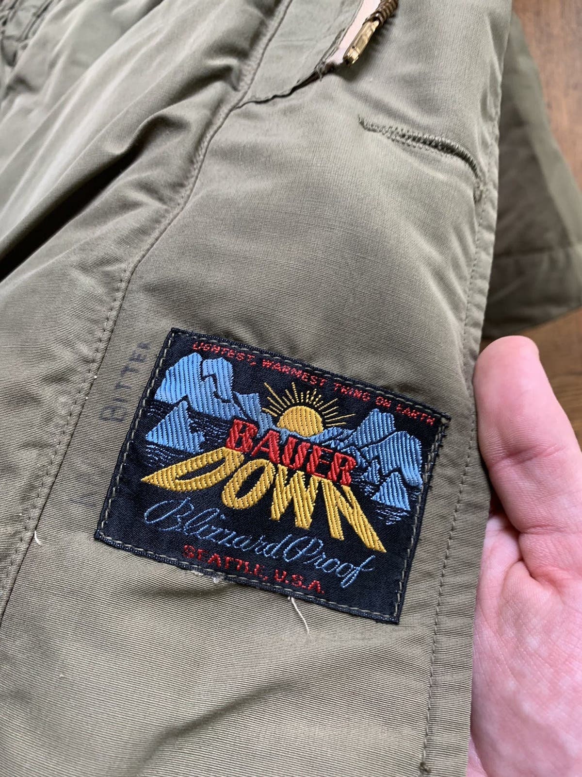 1960s Eddie Bauer Goose Down Jacket 70s Vintage Sundowner Goosedown ...