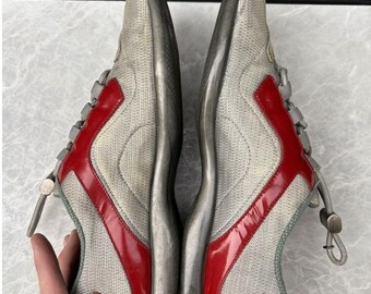 Vintage Prada Sneakers 2000s Prada Sport Mesh Square Toe Sneakers