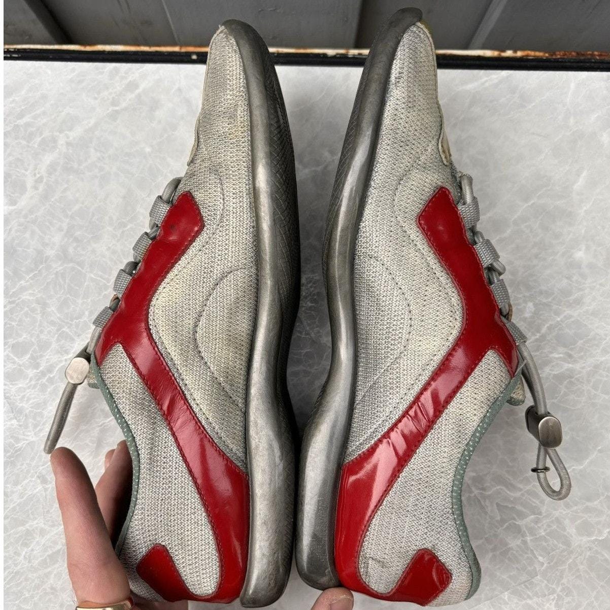 Vintage Prada Sneakers 2000s Prada Sport Mesh Square Toe Sneakers