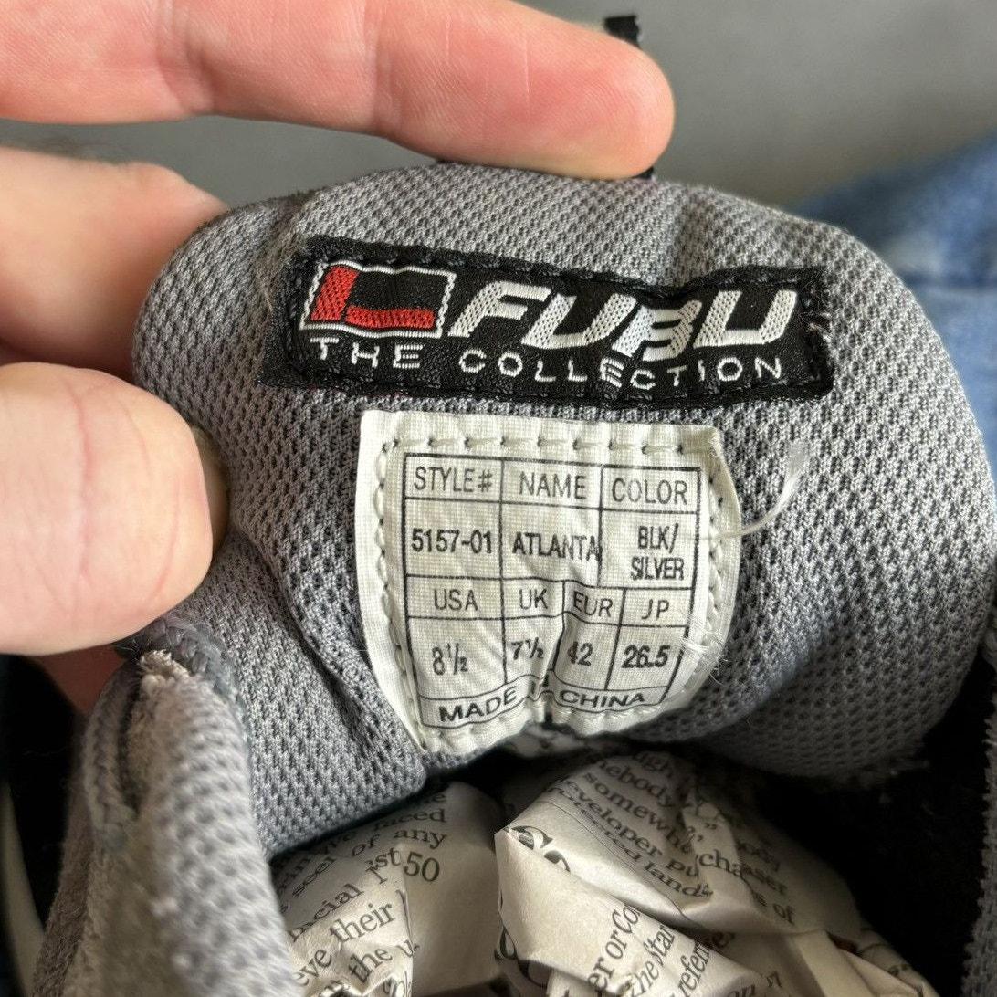 90s Vintage Fubu Sneakers 3M Suede Shoes Hip Hop Rap Y2K Rare