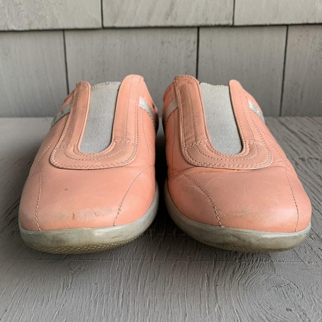 2000s Prada Mules Y2K Sport Slip on Sneaker S/S Sport Model 3308