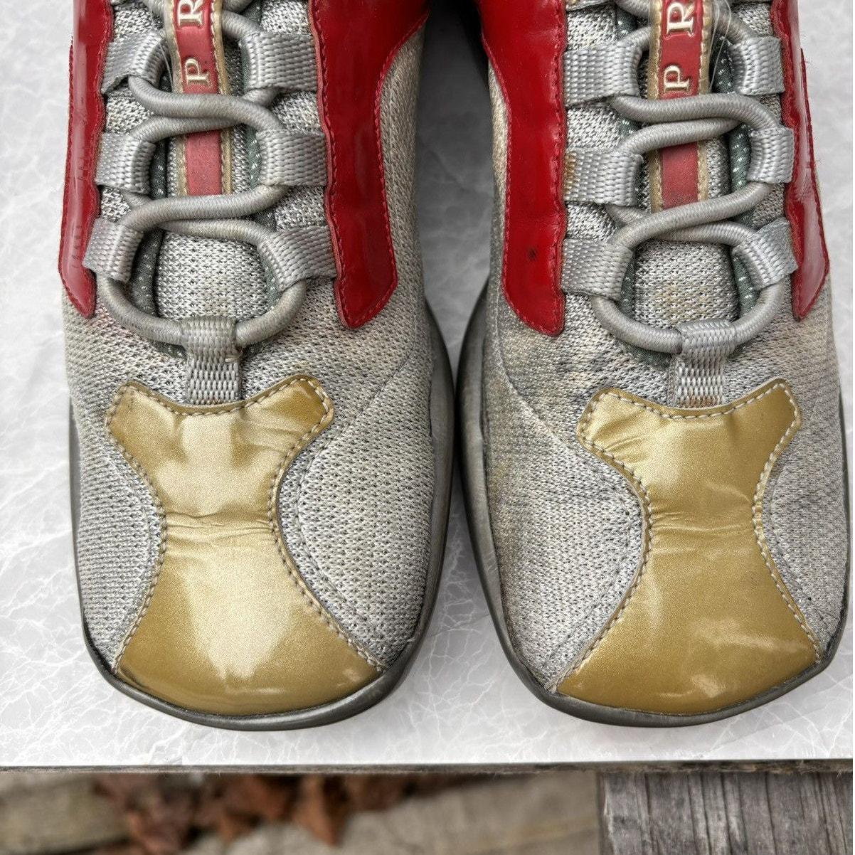 Vintage Prada Sneakers 2000s Prada Sport Mesh Square Toe