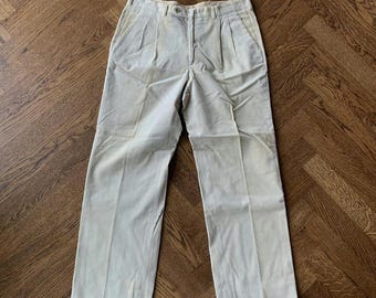 1970er Vintage Duca Visconti von Modrone Cord 70er Jahre Vintage D.H.Lawrence Hose Vintage doppelt gelegte Cordhose aus verfärbtem Samt