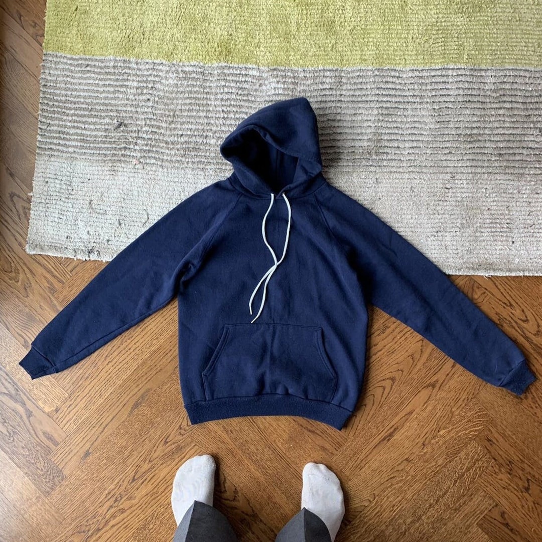 80s Vintage Hanes Blank Hoodie Pullover Drop Shoulder Made in USA 50 50 Vintage Blank Hoodie M 1980s Vintage Hanes Hoodie Raglan Sweatshirt Etsy