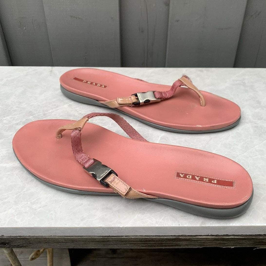 Prada Thong Sandals - Etsy