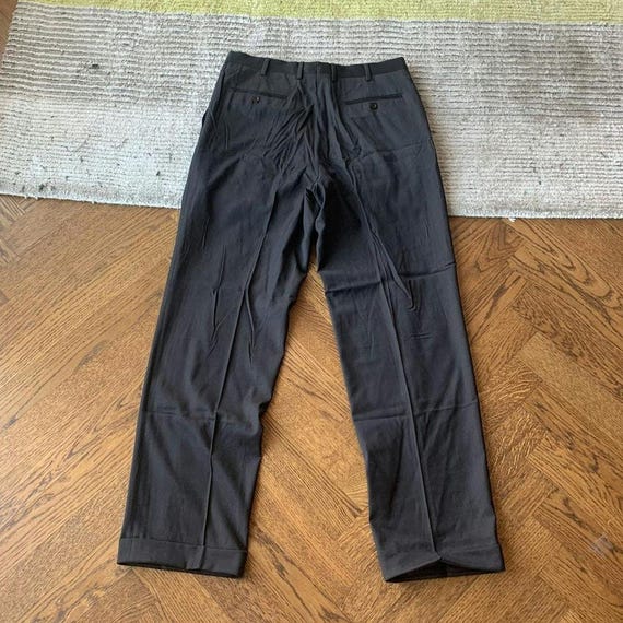 Brioni, Vintage Brioni Wool Trousers Cortina 100% WV 130’s Made in Italy Pleat Pant Vintage Dress Pants 50R 34x32 Brioni Wool Pants Vintage Designer