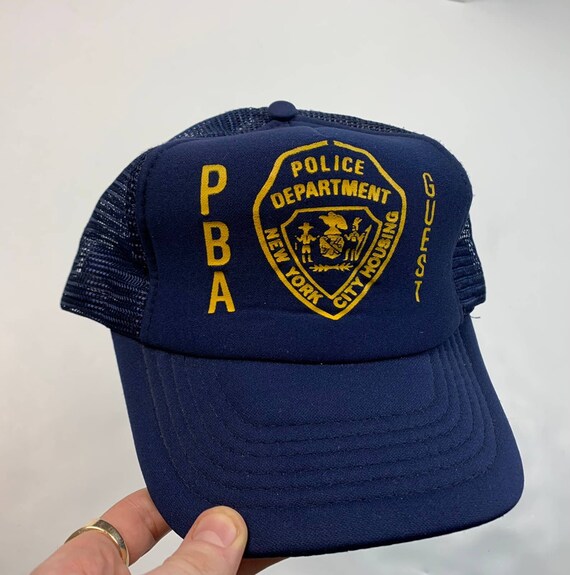 Vintage New York City Housing Police Department Trucker Hat Etsy