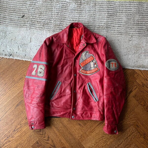 70s Varsity Jacket - Etsy
