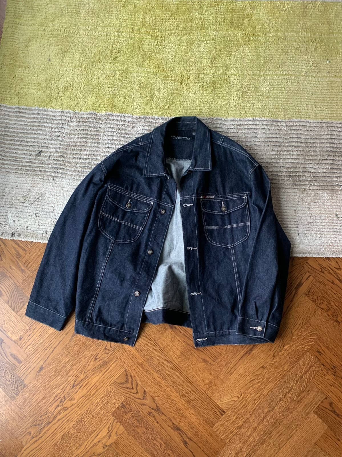 Leather denim jacket, 99,90 €