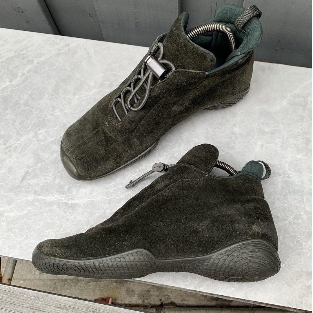 靴 SS1999 PRADA SPORTS Leather Boots Prada Sport SS99 Leather Boots - Ākaibu Store