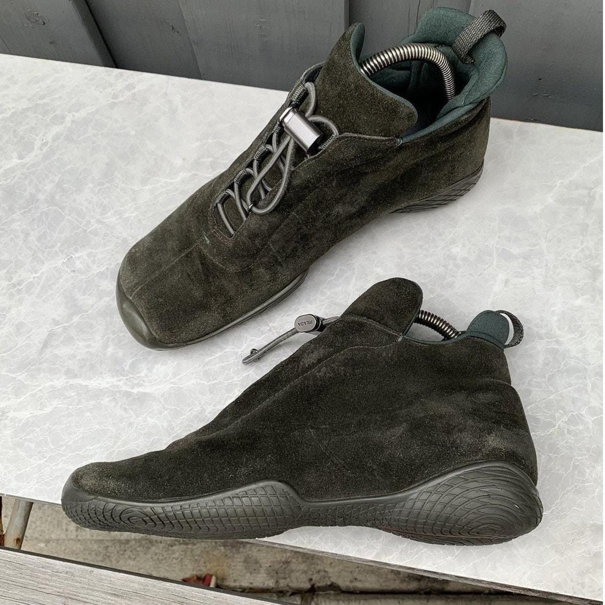 Vintage Prada Sport Boots F/W 1999 Model 0773 Suede Vintage Vintage Prada Sport Boots F/W 1999 Model 0773 Suede Vintage