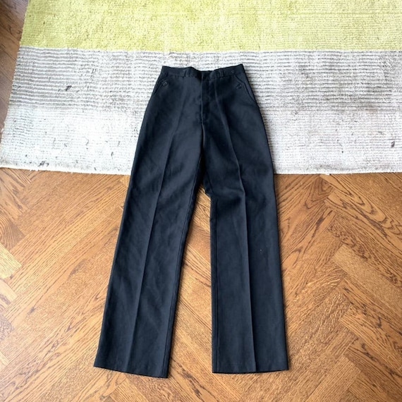 1970s Vintage Womens Polyester Pants Je Taime Lig… - image 1