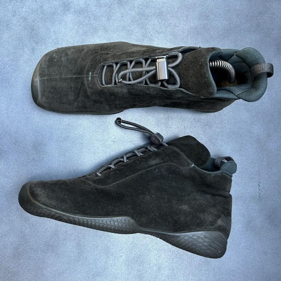 Vintage Prada Sport Boots F/W 1999 Model 0773 Suede Vintage Hiking