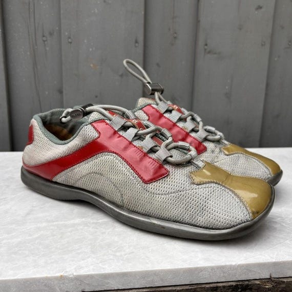 Vintage Prada Sneakers 2000s Prada Sport Mesh Square Toe