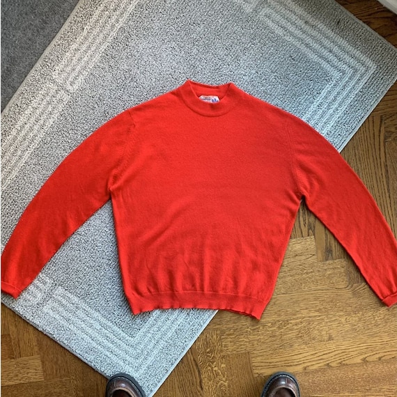 True Vintage Cashmere Sweater 40s 50s 60s Tweedva… - image 1